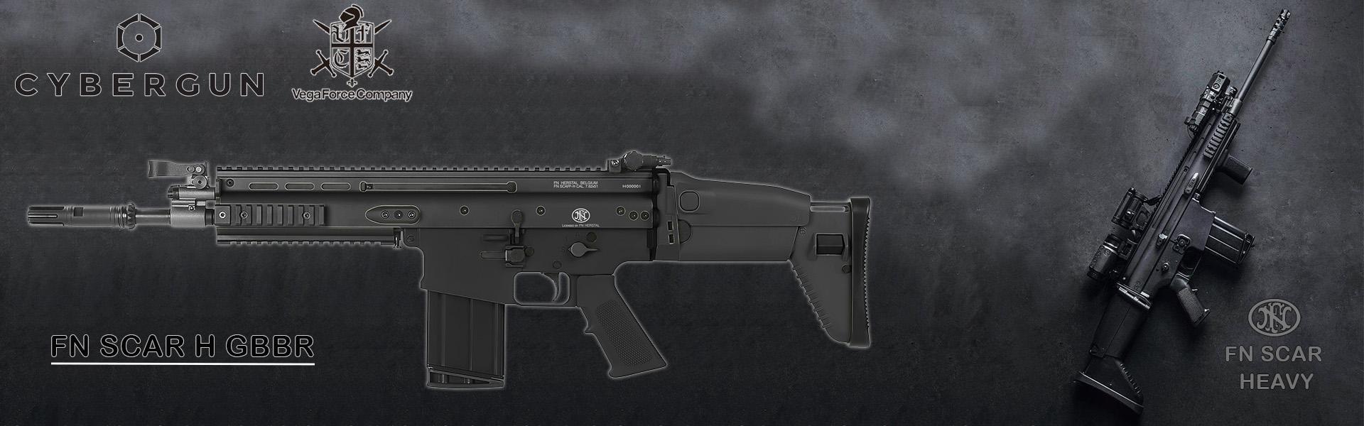 Fusil d'assault FN Scar-H GBBR Noir
